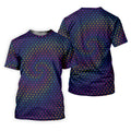 Naughty Position Adult Humor Rainbow Effect Men's Golf Polo Shirts, Golf Gift For Men, Golf Shirts For Men