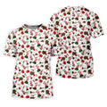Funny Christmas Women's Golf Tops, Funny Dirty Ladies Golf Polos, Christmas Golf Shirt, Golfing Apparel
