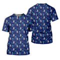 Funny Raccoon Tropical Golf Pattern Polo Shirt, Men's Golf Shirt, Golf Apparel For Men