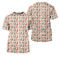 Santa Says Six Seven Funny Christmas Golf Tops For Women, Christmas Golf Shirt, Women Golf Apparel