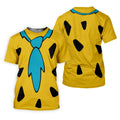 Yellow Stone Age Costume Hawaiian Golf Shirt, Mens Golf Polo, Golf Shirts For Men