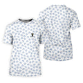 Vitamin G Shamrock Pattern Golf And Beer White Golf Shirt, St Patrick's Day Golf Shirt, Polo Shirts For Men
