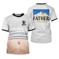 It's Not A Dad Bod It's A Father Figure Men's Funny Golf Shirts, Father's Day Golf Gift