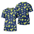 Margarita Cocktail Golf Shirt, Tropical Lime Drink Pattern, Golf Shirt For Men