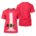 Funny Santa Claus Golf Tops For Men, Christmas Golf Shirt, Polo Shirts For Men, Christmas Golf Shirt