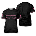 Bitches Get Stitches Breast Cancer Polo Shirt, Golf Shirts For Men, Mens Golf Apparel