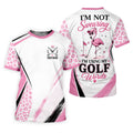 Custom I'm Not Swearing I'm Using My Golf Words Golf Shirt, Mens Golf Polo, Golf Shirts For Men
