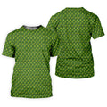 Funny Hole In One Pickle Golf Pattern Polo Shirt, Golf Shirts For Men, Mens Golf Apparel