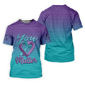 You Matter Suicide Prevention Ribbon Heart Polo Shirts For Men, Golf Apparel For Men