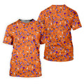 Funny Dirty Orange And Purple Halloween Golf Shirt, Funny Golf Shirts Women, Ladies Golf Shirts