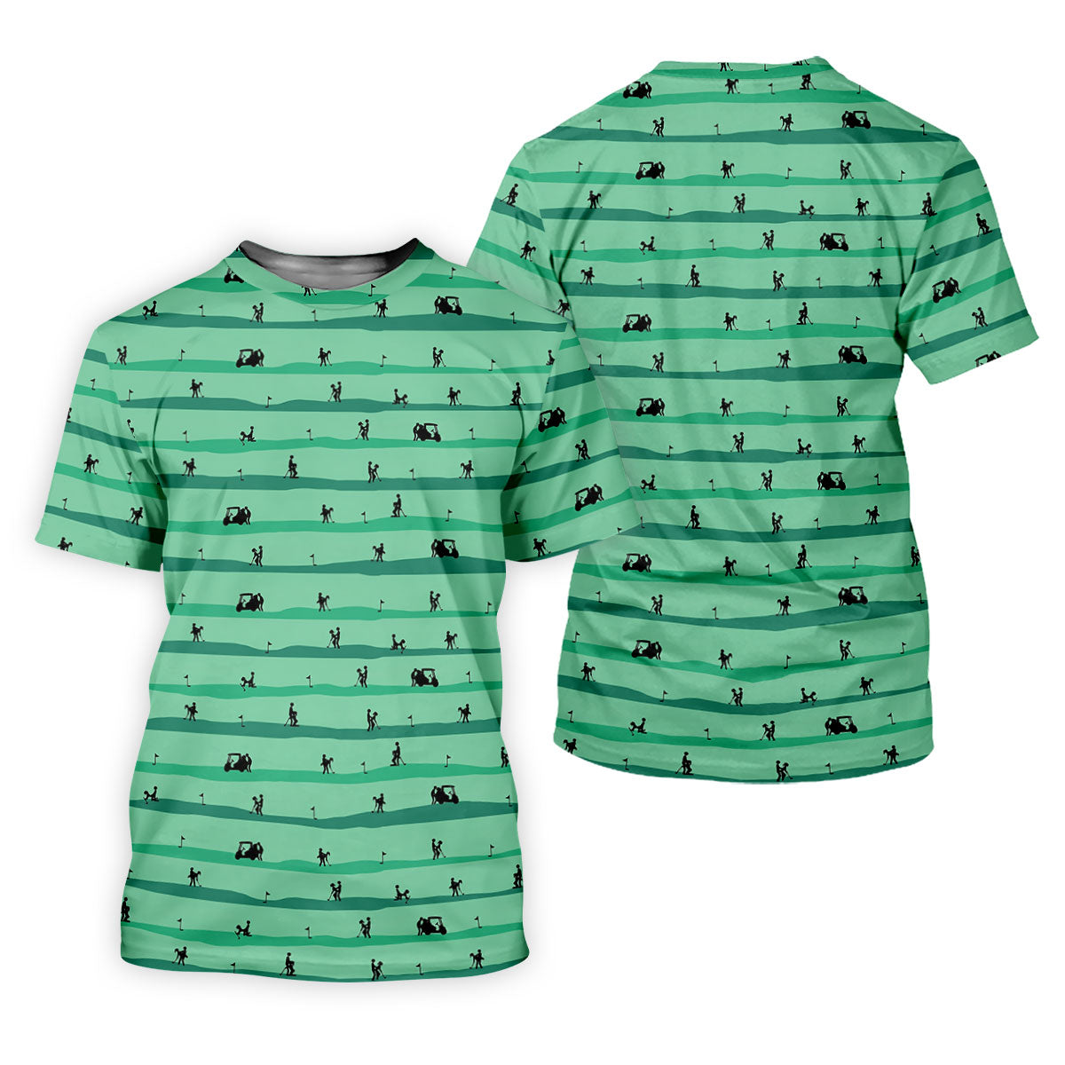 Funny Couple On Golf Course Polo Shirt, Naughty Golf Tops For Women, Ladies Golf Shirts