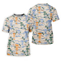 Beach Disc Golf Basket Pattern Polo Shirt, Golf Shirts For Women, Women’s Golf Polo