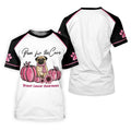 Paws For The Cure Pug Breast Cancer Polo Shirt, Men's Golf Shirt, Mens Golf Apparel