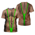 Funny Hairy Chest Green Suspender Golf Shirt, Funny Golf Shirt, Men's Golf Shirt, Polo Shirts For Men (Copy)