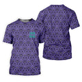 Foolish Mortals Haunted Pattern Golf Polo Shirt, Halloween Shirt For Men, Mens Golf Polo