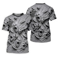 Screaming Faces Disc Golf Polo Shirt, Disc Golf Shirts For Men, Disc Golf Apparel