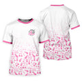 Fuck Cancer Pink Ribbon Breast Cancer Polo Shirt, Mens Polo Shirts, Golf Apparel For Men