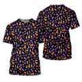 Funny Dirty Black And Purple Halloween Golf Shirt, Funny Golf Shirts Women, Ladies Golf Shirts