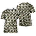 Adult Humor Camouflage Men's Golf Shirt, Funny Naughty Polo, Polo Shirts For Men