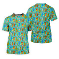 Tropical Cocktail Summer Vibe Retro Golf Shirt, Ladies Golf Tops, Golf Shirt For Women, Ladies Golf Shirts