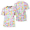 Naughty Conversation Hearts Fun Women's Golf Shirts, Valentines Golf Gift, Dirty Candy Heart  Ladies Golf Polos