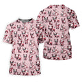 Cute Piglets Wearing Sunglasses Hawaiian Golf Polo, Golf Tops For Women, Golfing Apparel