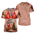 Merry Gingerbread Bra Christmas Golf Shirt, Mens Golf Shirts, Polo Shirts For Men