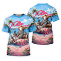 Killer Summer Vibes Scary Clown Golf Polo Shirt, Men's Golf Shirt, Printed Golf Shirts