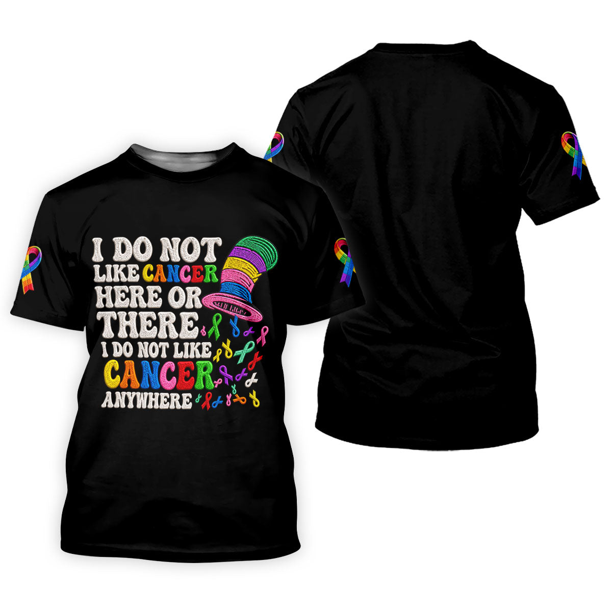I Do Not Like Cancer Anywhere Awareness Polo Shirt, Women's Sleeveless Golf Shirt, Ladies Golf Top