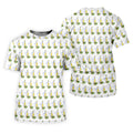 Beer And Lime Palm Tree Pattern Tropical Golf Shirt, Women's Golf Tops, Ladies Golf Shirt