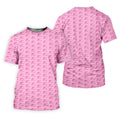 Just Cure It Pink Ribbon Breast Cancer Golf Shirt, Mens Golf Polo, Printed Golf Shirts