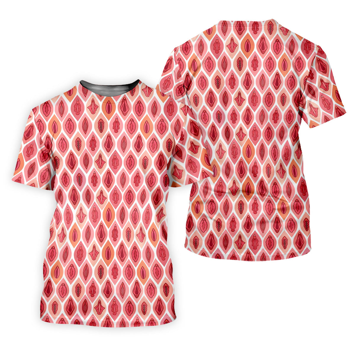 Funny Geometric Pink Golf Shirt, Women Golf Top, Ladies Sleeveless Tops, Women's Golf Shirts