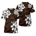 Polynesian Tribal Pattern Hawaiian Golf Shirt, Men's Golf Shirt, Polo Shirts For Men