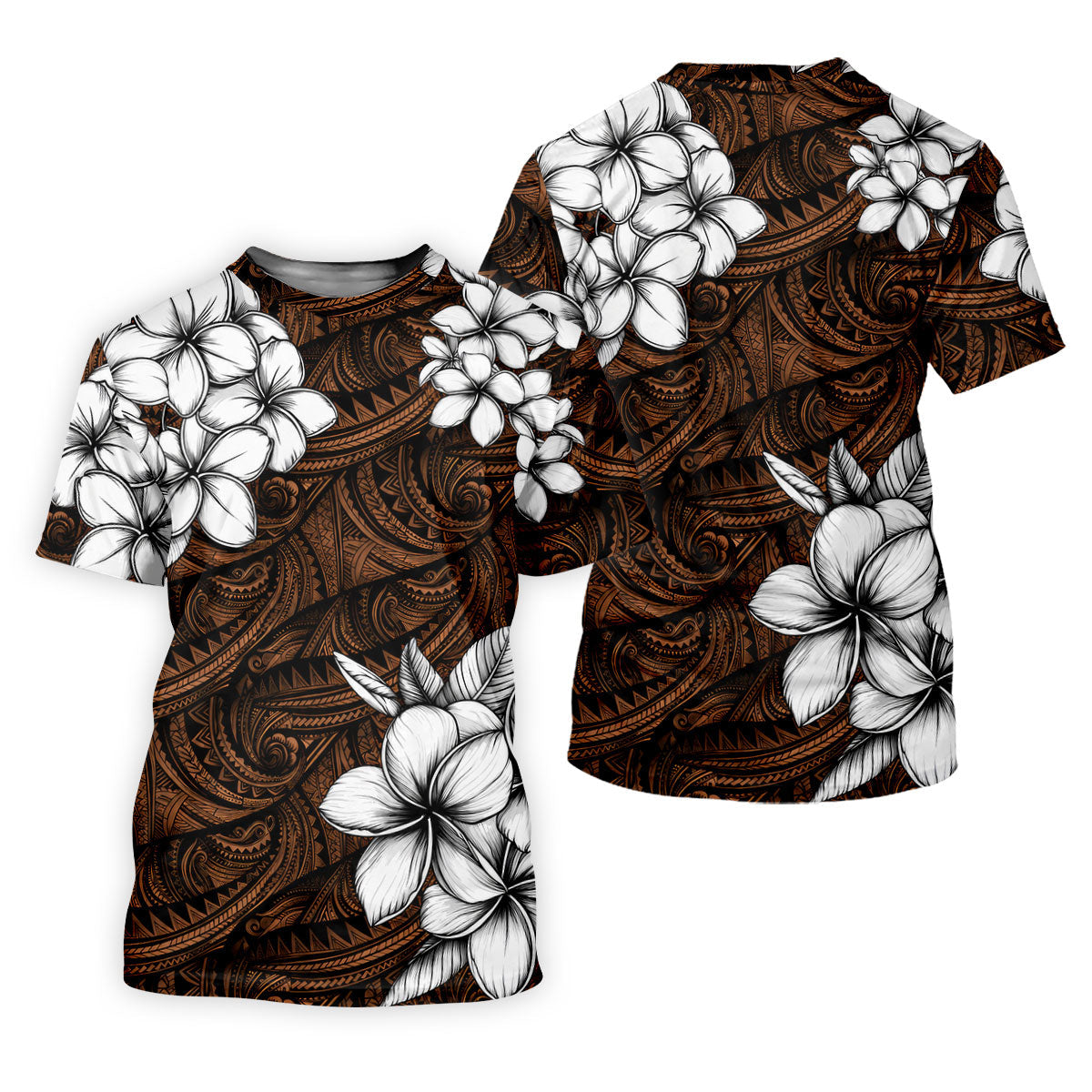Polynesian Tribal Pattern Hawaiian Golf Shirt, Men's Golf Shirt, Polo Shirts For Men