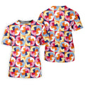 Funny Adult Retro Checkered Novelty Golf Shirt, Golf Tops For Women, Ladies Golf Top
