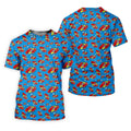 Funny Whack F*ck Comic Golf Ball Blue Polo Shirt, Mens Golf Polo, Golf Apparel For Men