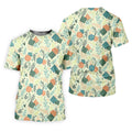 Polyhedral Dice Dragon Game Tropical Vibe Women's Golf Tops, Women's Polo Shirt, Ladies Golf Shirts