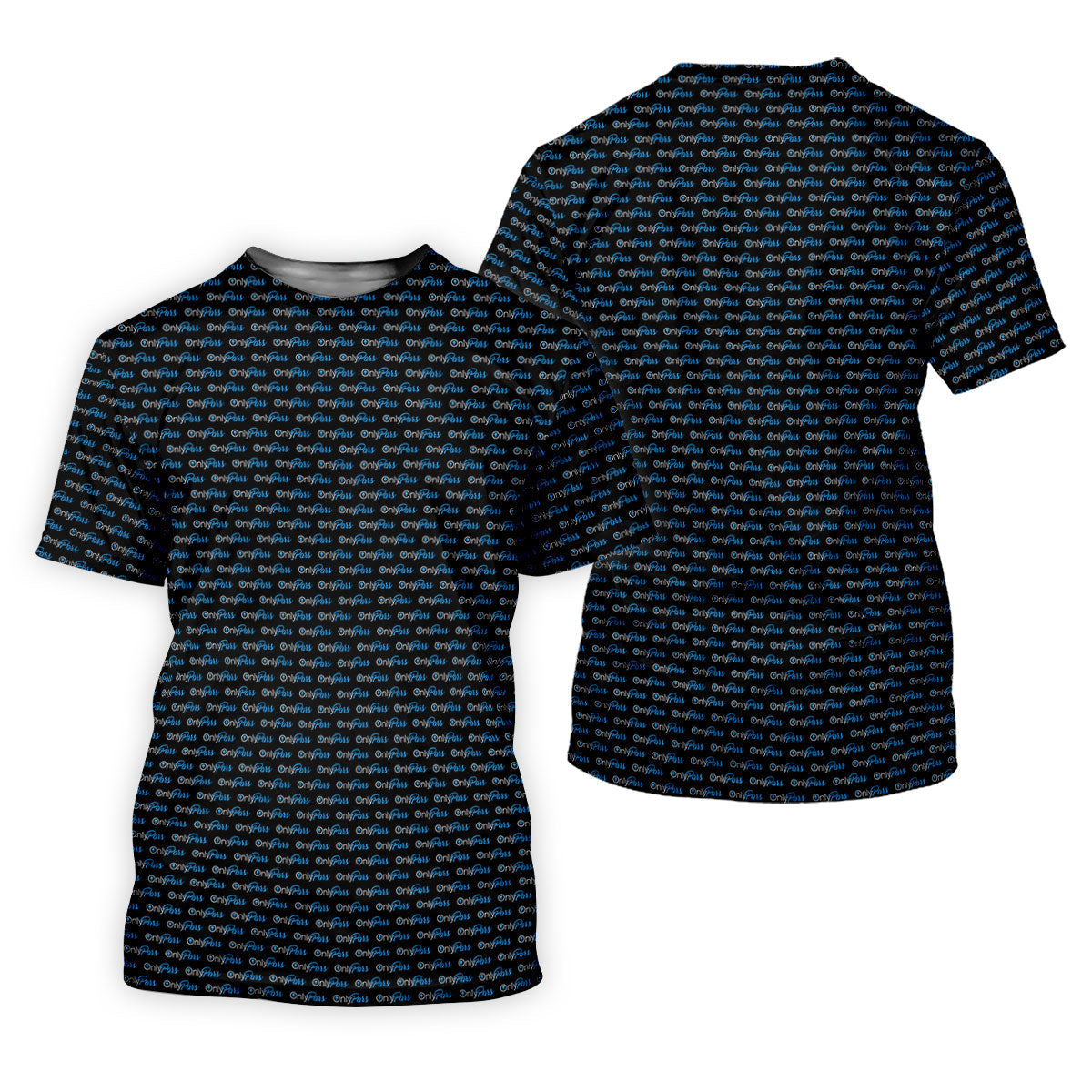 OnlyPars All Over Print Golf Shirt, Funny Golfer Humor Design, Golf Shirts For Men