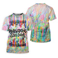 Broken Crayons Still Color Suicide Awareness Golf Polo Shirt, Mens Golf Polo