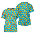 Funny Bikini Rubber Duck Golf Polo Shirt, Hawaiian Golf Shirt, Golf Polo Shirts For Men