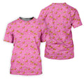 Banana And Donut Dirty Humor Pink Golf Shirt, Fun Women's Golf Shirts, Valentines Golf Gift, Ladies Golf Polos