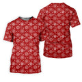 Dirty Funny Adult Humor Snowflakes Red Golf Shirt, Fun Women's Golf Shirts, Christmas Golf Shirt, Ladies Golf Shirts