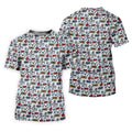 Tropical Beach Golf Paradise Polo Shirt, Ladies Golf Tops, Women's Golf Apparel
