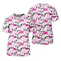 Chocolate Fingers Adult Humor XOXO Lipstick Mark Fun Women's Golf Shirts, Valentines Golf Gift, Women's Golf Tops