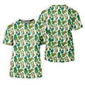 Mini Golf Course Seamless Pattern Men's Golf Polo Shirts, Performance Golf Polos, Golf Shirts For Men