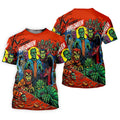 I Remember Halloween Classic Monster Golf Polo Shirt, Women's Golf Polo, Ladies Golf Shirts