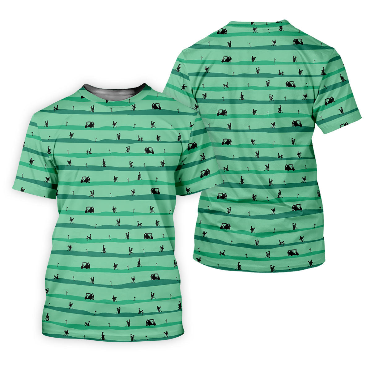 Funny Couple On Golf Course Polo Shirt, Naughty Golf Shirts For Men, Mens Golf Apparel