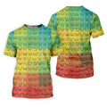 Watermelons Funny Boob Pattern Golf Polo Shirt, Women's Golf Tops, Printed Golf Shirt
