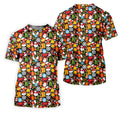 Festive Christmas Women Golf Top, Christmas Golf Shirt, Ladies Golf Shirts, Golf Gifts For Women