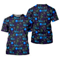 Crystal Ball Ghost Trio Halloween Polo Shirt, Golf Shirts For Men, Mens Golf Apparel